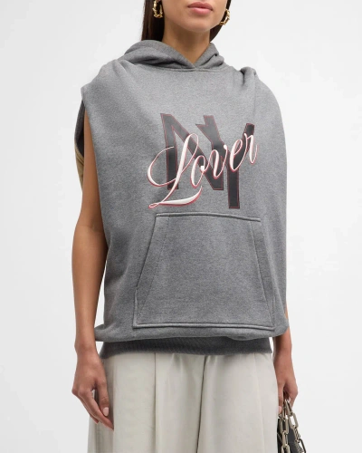 3.1 Phillip Lim / フィリップ リム Ny Lover Reversible Hoodie In Grey