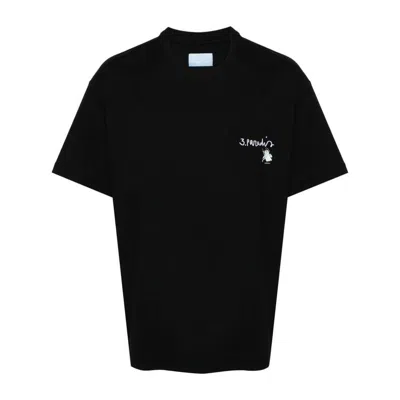 3paradis 3.paradis T-shirts In Black
