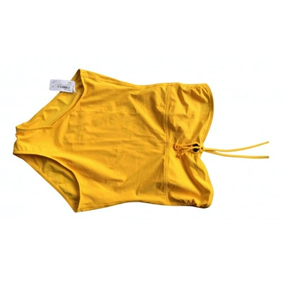 Pre-owned Eres Yellow Lycra Swimwear