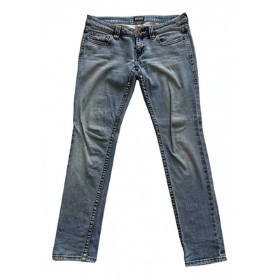Pre-owned Jean Paul Gaultier Blue Cotton Jeans