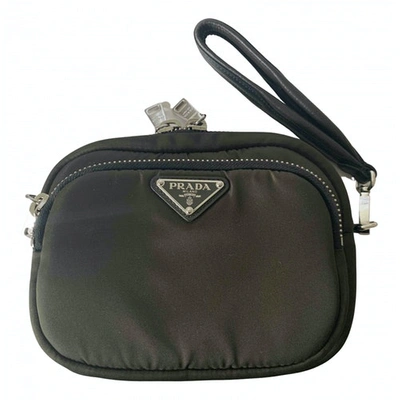 Pre-owned Prada Re-nylon Green Handbag