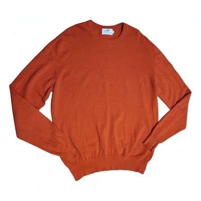 Pre-owned Burberry Orange Wool Knitwear & Sweatshirts