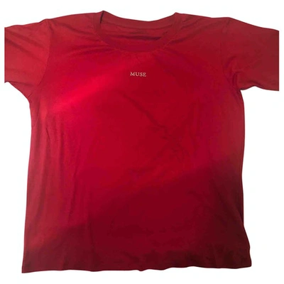 Pre-owned Zadig & Voltaire Red Cotton  Top