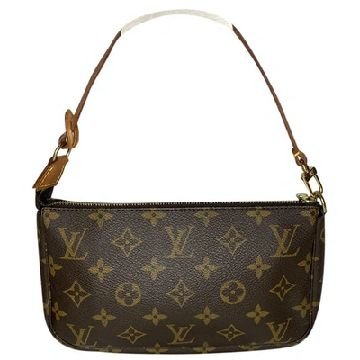 Pre-owned Louis Vuitton Pochette Accessoire Cloth Clutch Bag