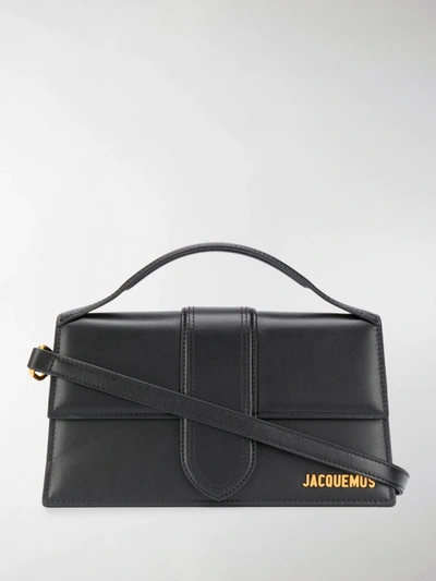Jacquemus Le Bambino Leather Bag In Black