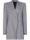 GIVENCHY HOUNDSTOOTH-PATTERN WOOL BLAZER