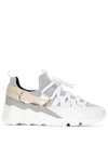 Pierre Hardy Trek Comet Sneakers In White