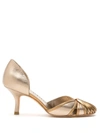 Sarah Chofakian Sarah Leather Shoes In Gold