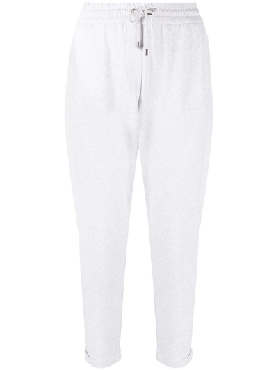 Brunello Cucinelli Patch Pocket Trackpants In Grey