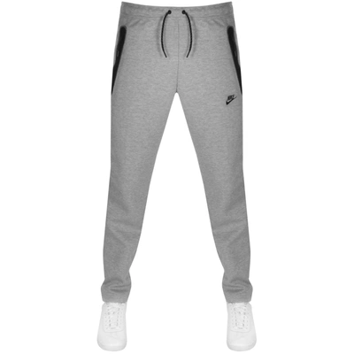 Nike Tech Fleece Logo Jogging Bottoms Grey