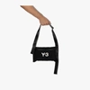 Y-3 Ch3 Logo-print Shoulder Bag In Black