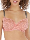 Freya Offbeat Underwire Side Support Bra In Rosehip