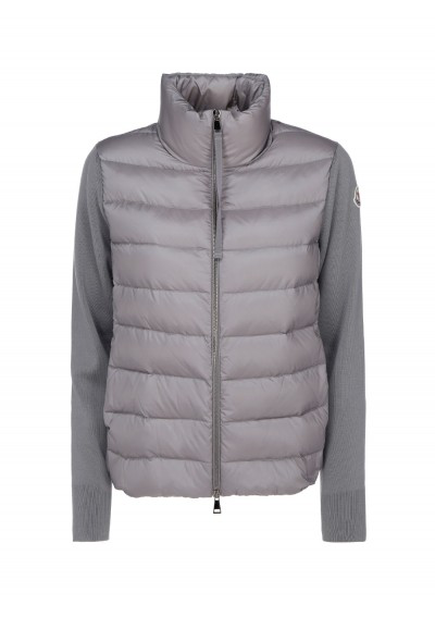 moncler cardigan grey