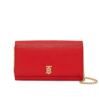 Burberry Bags In Rosso