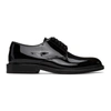 SAINT LAURENT BLACK PATENT ARMY DERBYS