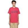 BILLIONAIRE BOYS CLUB BILLIONAIRE BOYS CLUB PINK EU LOGO T-SHIRT