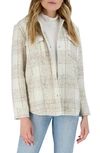 Bb Dakota X Steve Madden Work Hard Play Hard Jacket In Alabaster