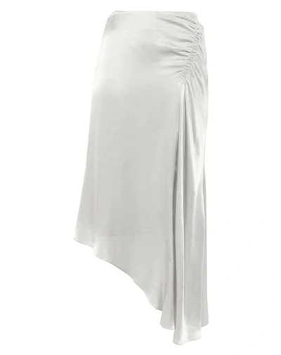 Les Héroïnes By Vanessa Cocchiaro 3/4 Length Skirts In Light Grey