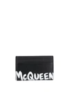 ALEXANDER MCQUEEN LEATHER CREDIT CARD CASE