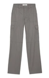 ALFIE WOOL SIGNATURE PINSTRIPE CARGO trousers - M'O EXCLUSIVE
