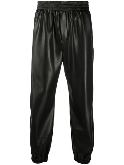 Nanushka Elasticated Waist Jogger Trousers In Black