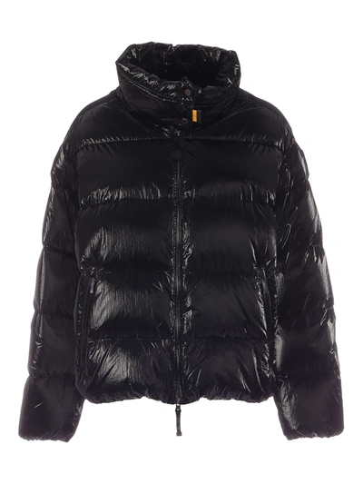 Parajumpers Pia Quilted Down Jacket In Black