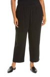 EILEEN FISHER STRAIGHT ANKLE PANTS,EEGC1-P4357X