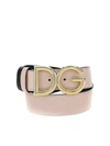 DOLCE & GABBANA REVERSIBLE BELT IN PINK