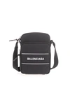 BALENCIAGA SMALL BAG IN BLACK RECYCLED NYLON