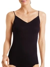 Hanro Women's Cotton Seamless V-neck Spaghetti Camisole In Alexandrite