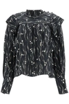 ISABEL MARANT ISABEL MARANT RUFFLED BLOUSE