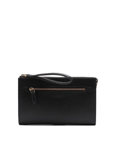 Ferragamo Revival Clutch In Black