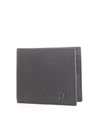 FERRAGAMO SF LOGO WALLET IN BLACK