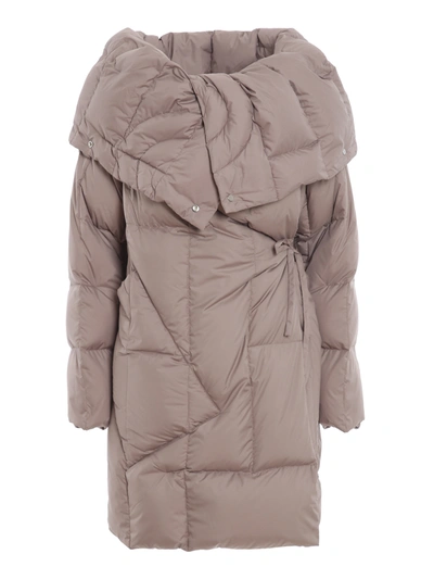 Add Quilted Puffer Jacket In Light Pink