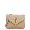 SAINT LAURENT LOULOU TOY SAND LEATHER CROSS-BODY BAG,3258156