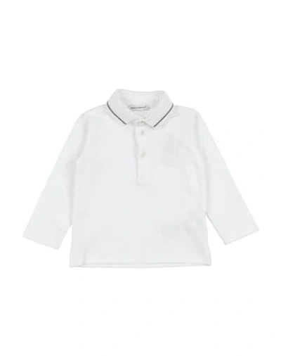 Dolce & Gabbana Babies' Polo Shirts In White