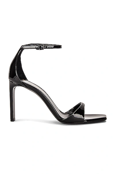 Saint Laurent Bea Sandals In Noir