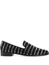 GIUSEPPE ZANOTTI LEWIS SPECIAL EMBELLISHED LOAFERS