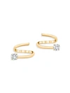 ANITA KO WOMEN'S 18K YELLOW GOLD & DIAMOND COIL EARRINGS,400099472774