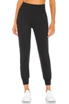 BEYOND YOGA HEATHER RIB MIDI JOGGER,BEYR-WP166