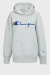 CHAMPION Logo-Detail Hooded Jumper,865936