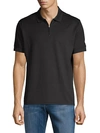 VINCE CAMUTO TEXTURED SHORT-SLEEVE POLO,0400099216790