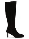 AQUATALIA WOMEN'S DELINA WEATHERPROOF SUEDE KNEE-HIGH BOOTS,0400012804547