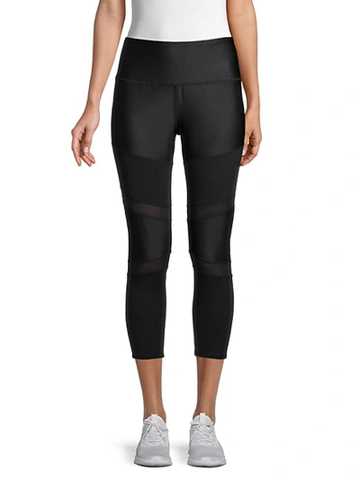 Marc New York Performance Women's Ponte Moto Legging In Black