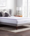 LUCID DREAM COLLECTION BY LUCID 5-ZONE LAVENDER MEMORY FOAM MATTRESS TOPPER, QUEEN
