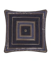 J Queen New York Woodstock Sham, European In Indigo