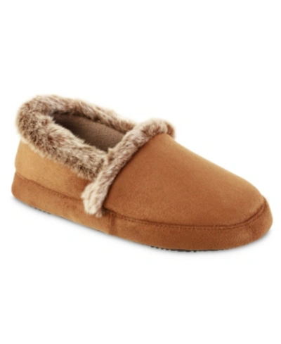 Isotoner Signature Women's A-line Eco Comfort Slippers In Brown