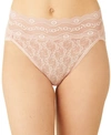 B.tempt'd By Wacoal Women's Lace Kiss High-leg Brief Underwear 978382 In Rose Smoke (nude 5)