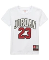 Jordan Little Boys 23 Logo T-shirt In White