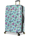 Betsey Johnson 26" Hardside Check-in Spinner In Hummingbird